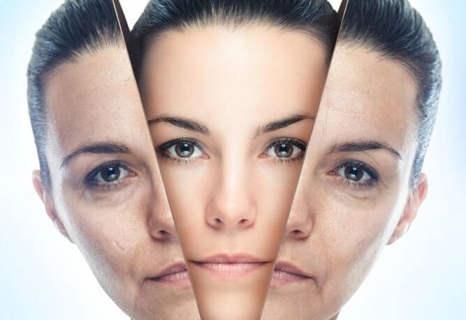 Proces eliminacije kože lica od starosnih promjena